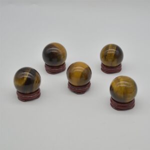 Tiger Eye Crystal Sphere Ball - 4cm - 80 grams