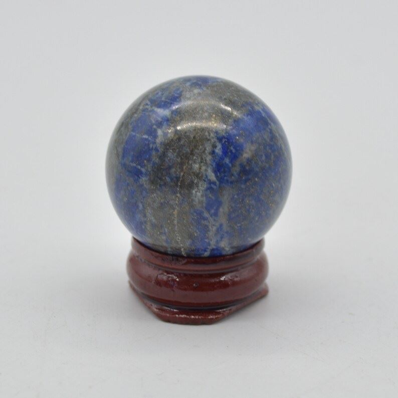 Lapis Lazuli Crystal Sphere Ball - 54 grams - 3cm - #01