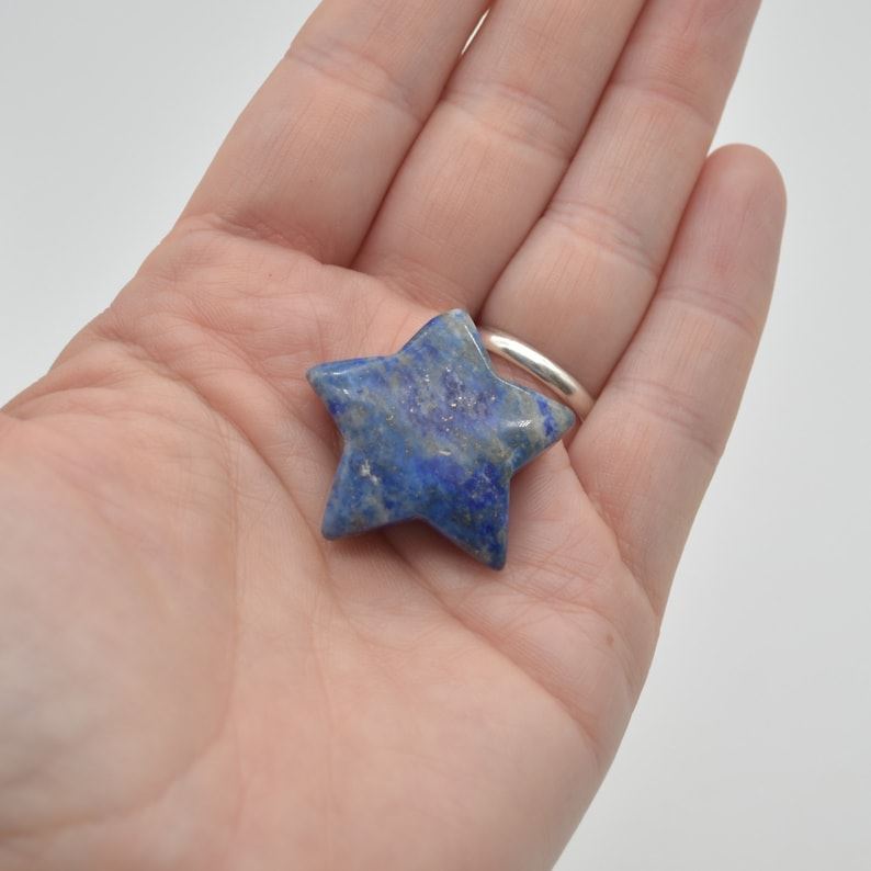 Lapis Lazuli Star - 3cm - Image 5