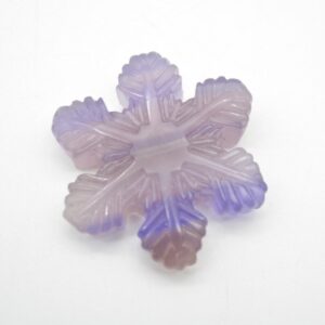 Rainbow Fluorite Snowflake - 37 grams - 5cm x 1cm