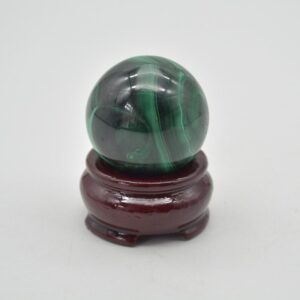 Malachite Crystal Sphere Ball - 131 grams -  4cm