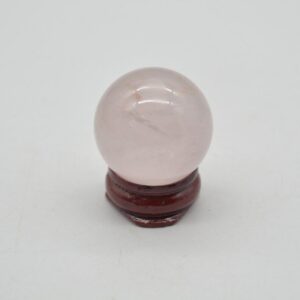 Madagascar Rose Quartz Crystal Sphere Ball - 38 grams - 3cm - #01