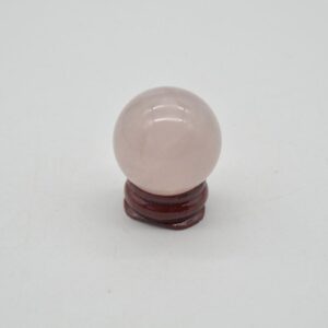 Madagascar Rose Quartz Crystal Sphere Ball - 44 grams - 3cm - #02