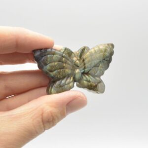 Labradorite Butterfly - 31.5 grams - 5cm x 3cm  x 1cm