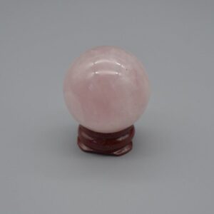 Madagascar Rose Quartz Crystal Sphere Ball - 69 grams - 3.5cm - #05