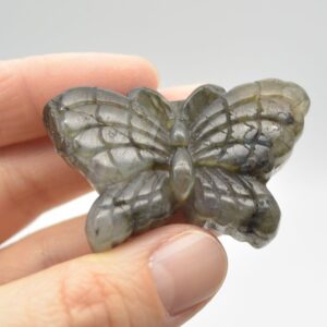 Labradorite Butterfly - 28 grams - 4.3cm x 3cm  x 1cm
