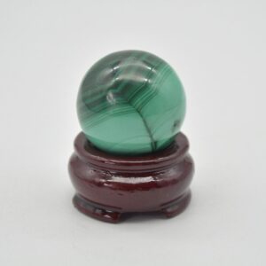 Malachite Crystal Sphere Ball - 103 grams -  3.5cm