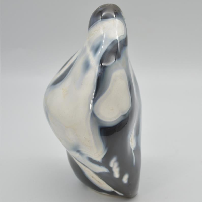 Orca Agate Crystal Freeform - 17cm x 11cm x 8cm - 2033 grams - #02 - Image 3