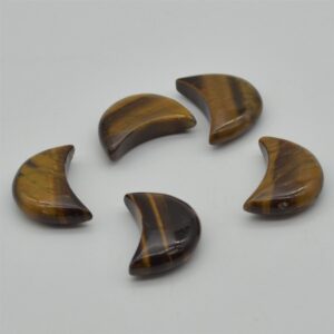 Tiger Eye Moon - 3cm