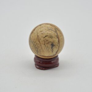 Picture Jasper Crystal Sphere Ball - 56 grams - 3cm- 3.5cm - #03