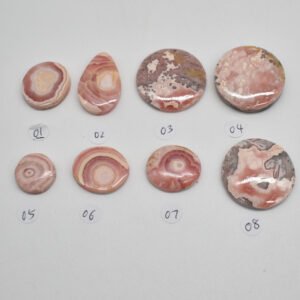 Rhodochrosite Cabochons from Argentina - Lot 1 - 18 options