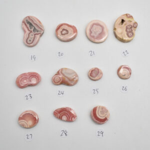 Rhodochrosite Cabochons from Argentina - Lot 2 - 11 options