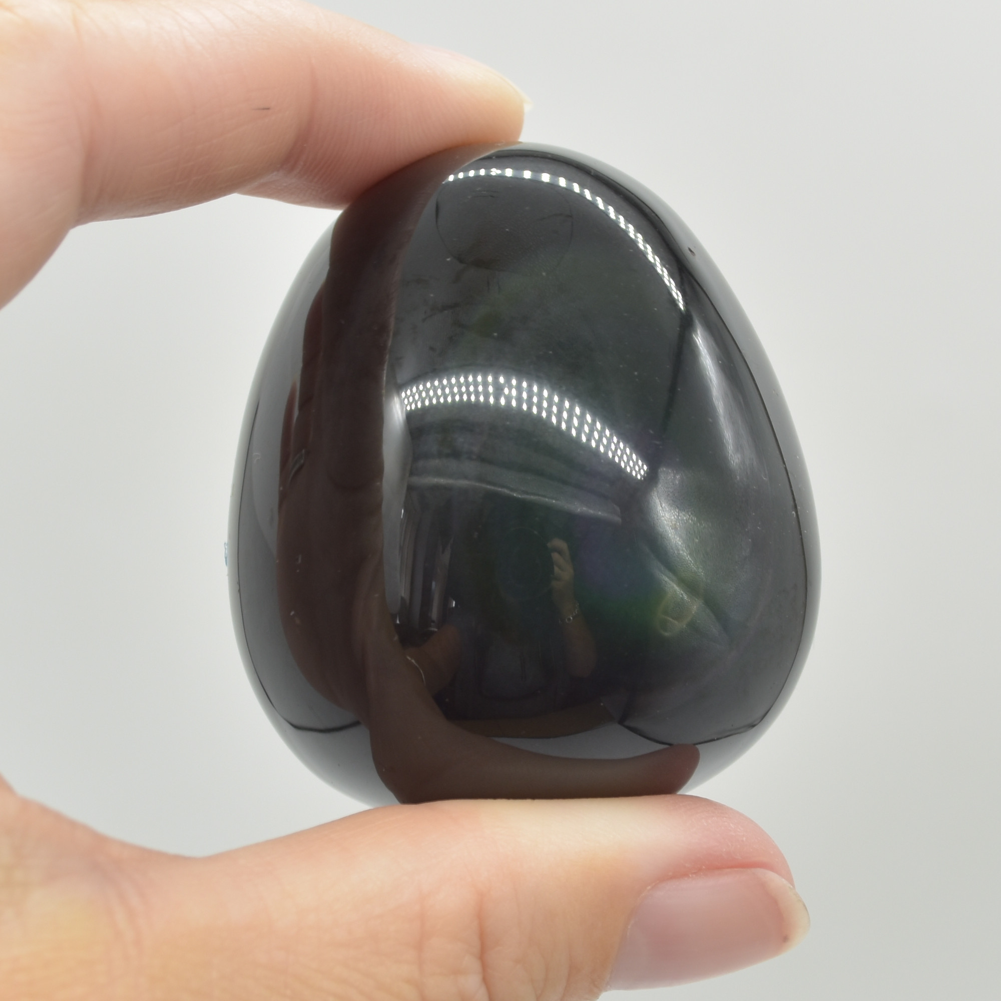 Rainbow Obsidian Egg - 100g - 120g - Image 4