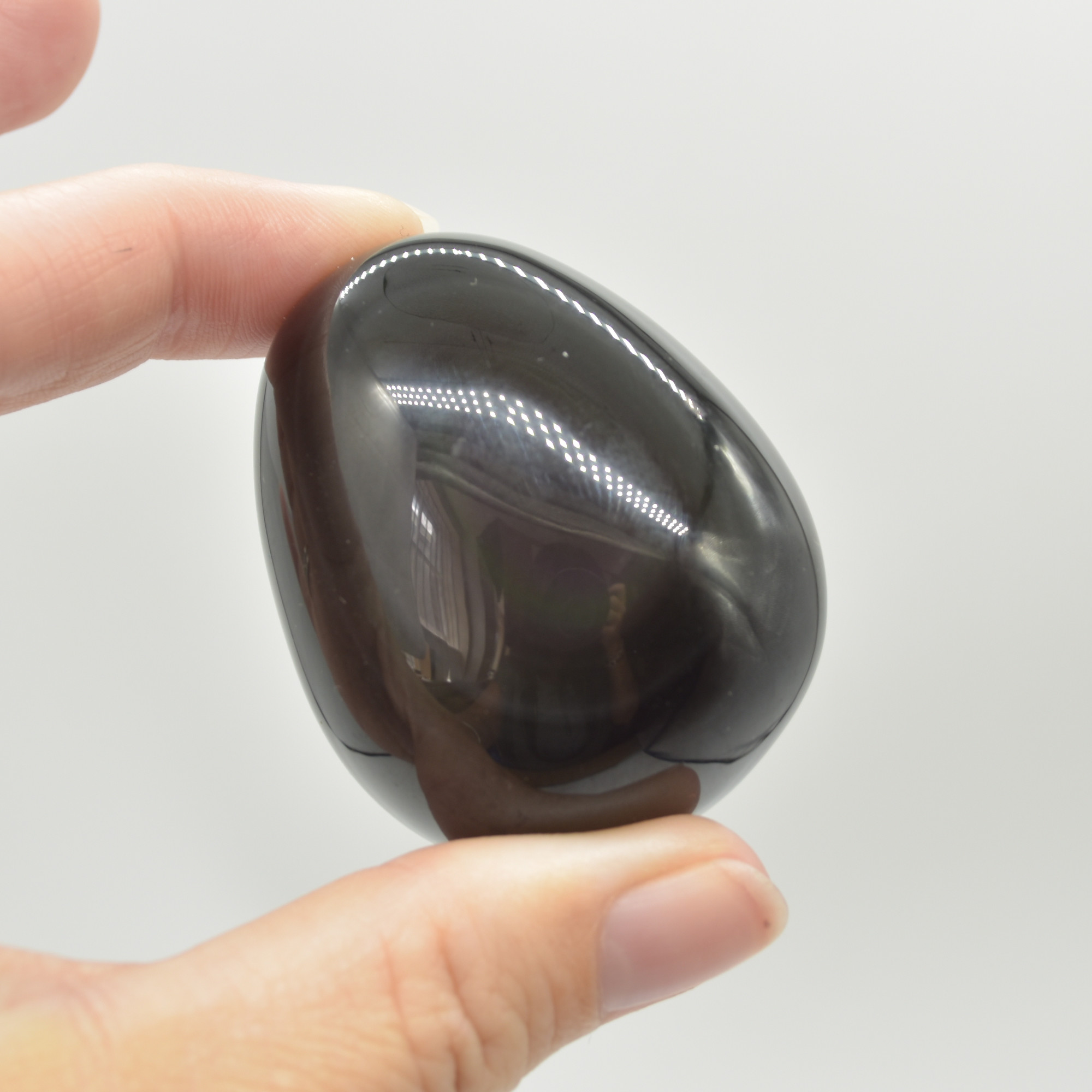 Rainbow Obsidian Egg - 80g - 100g - Image 3