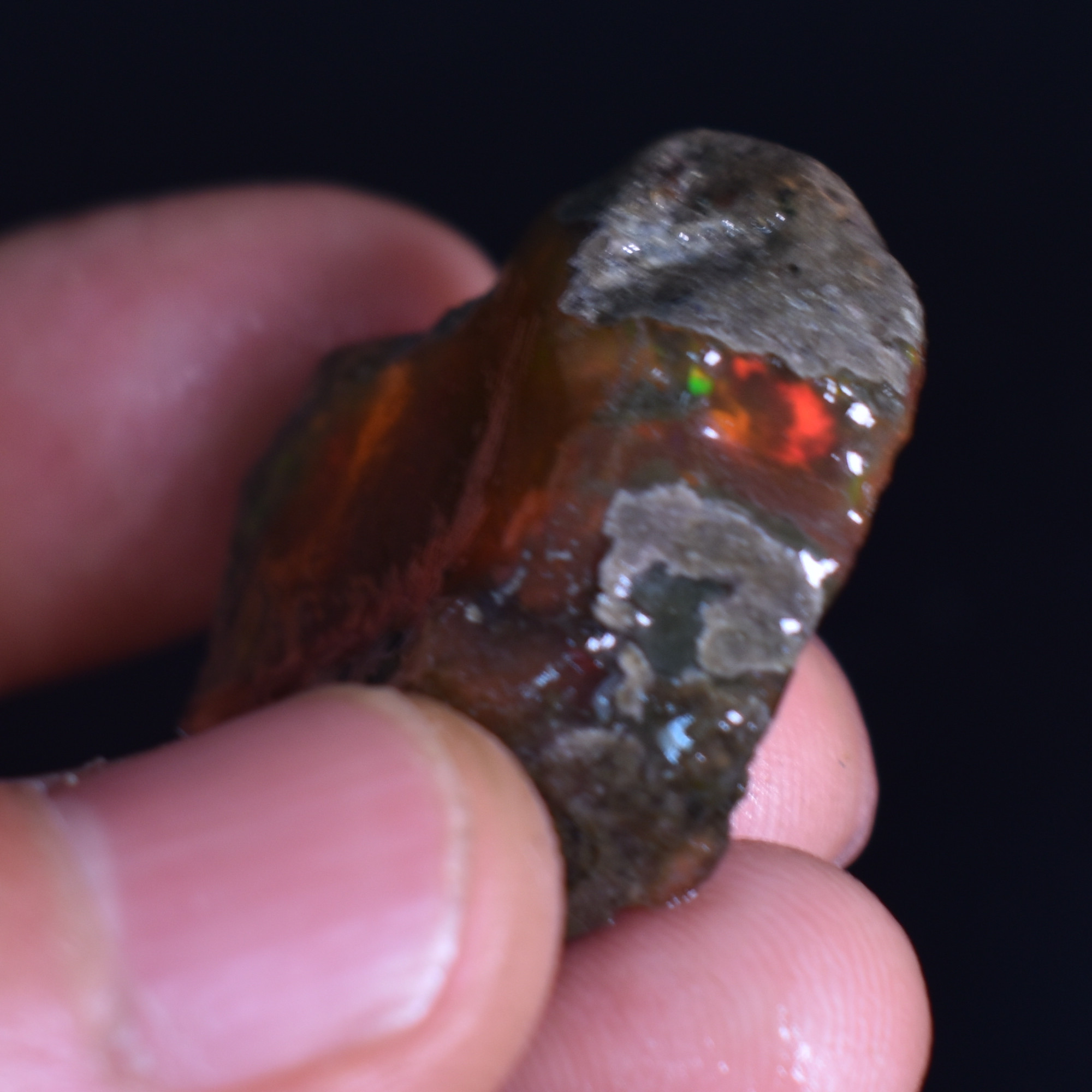 Ethiopian Crystal Opal Non Hydrophane Raw Specimen Rock - 50ct weight #06 - Image 3