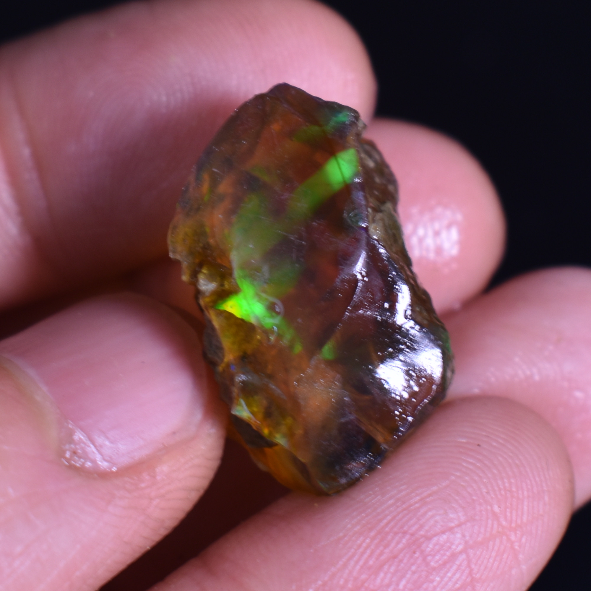 Ethiopian Crystal Opal Non Hydrophane Raw Specimen Rock - 32ct weight #07 - Image 3