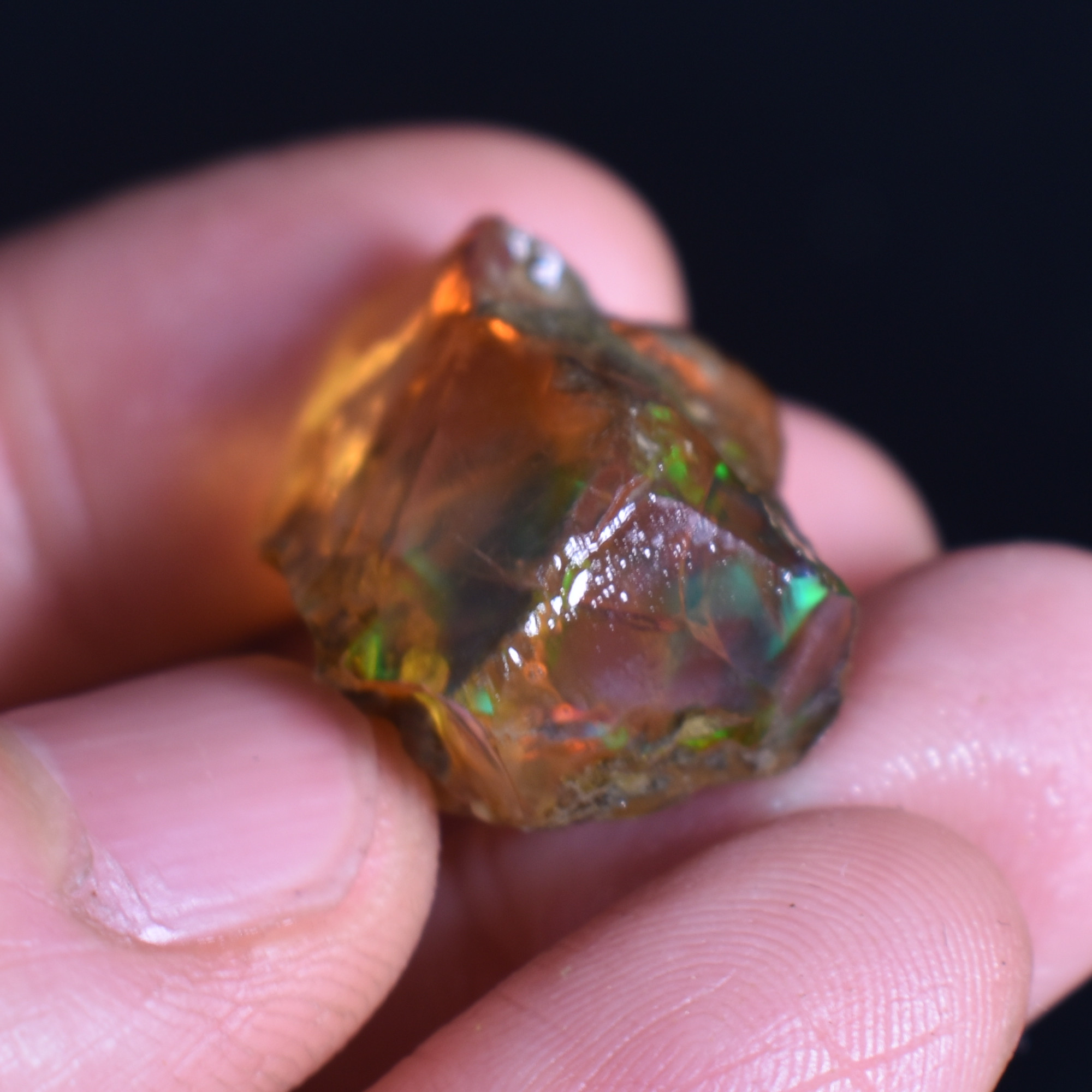 Ethiopian Crystal Opal Non Hydrophane Raw Specimen Rock - 32ct weight #07 - Image 4