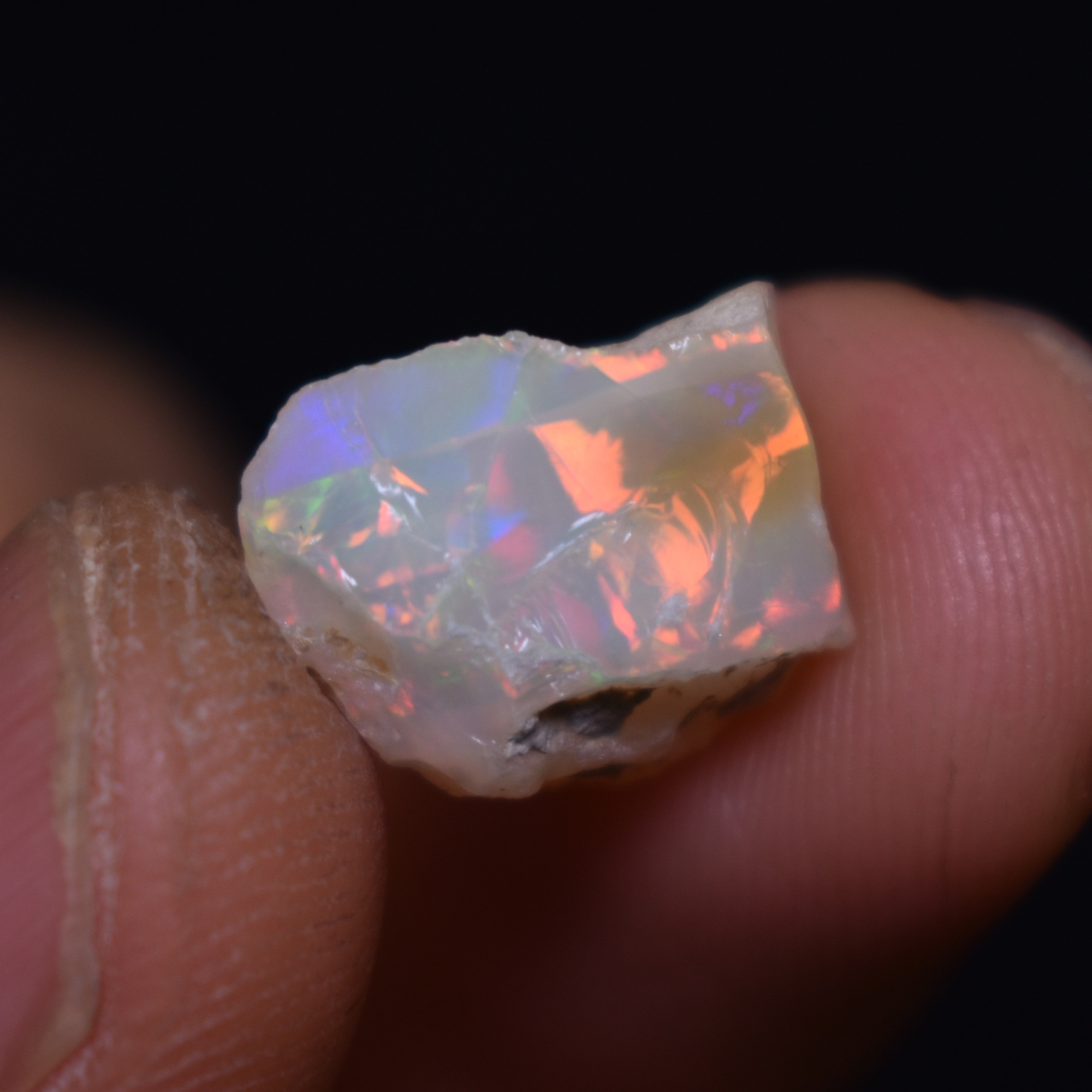 Ethiopian Welo Rough Opal Top Grade Specimen - 6.2ct weight #25