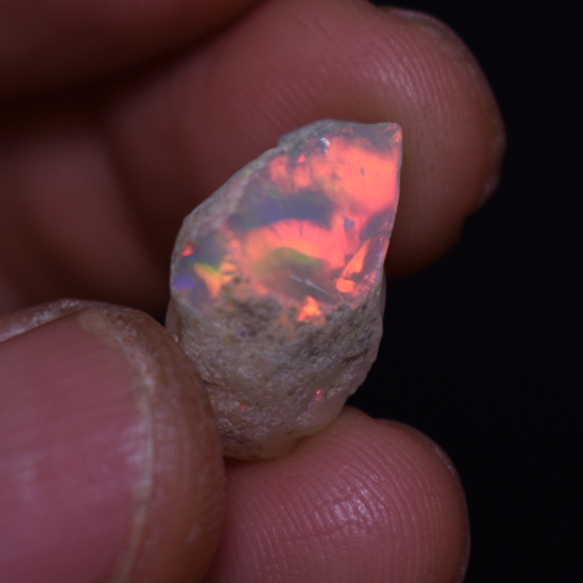 Ethiopian Welo Rough Opal Top Grade Specimen - 8.4ct weight #38 - Image 2