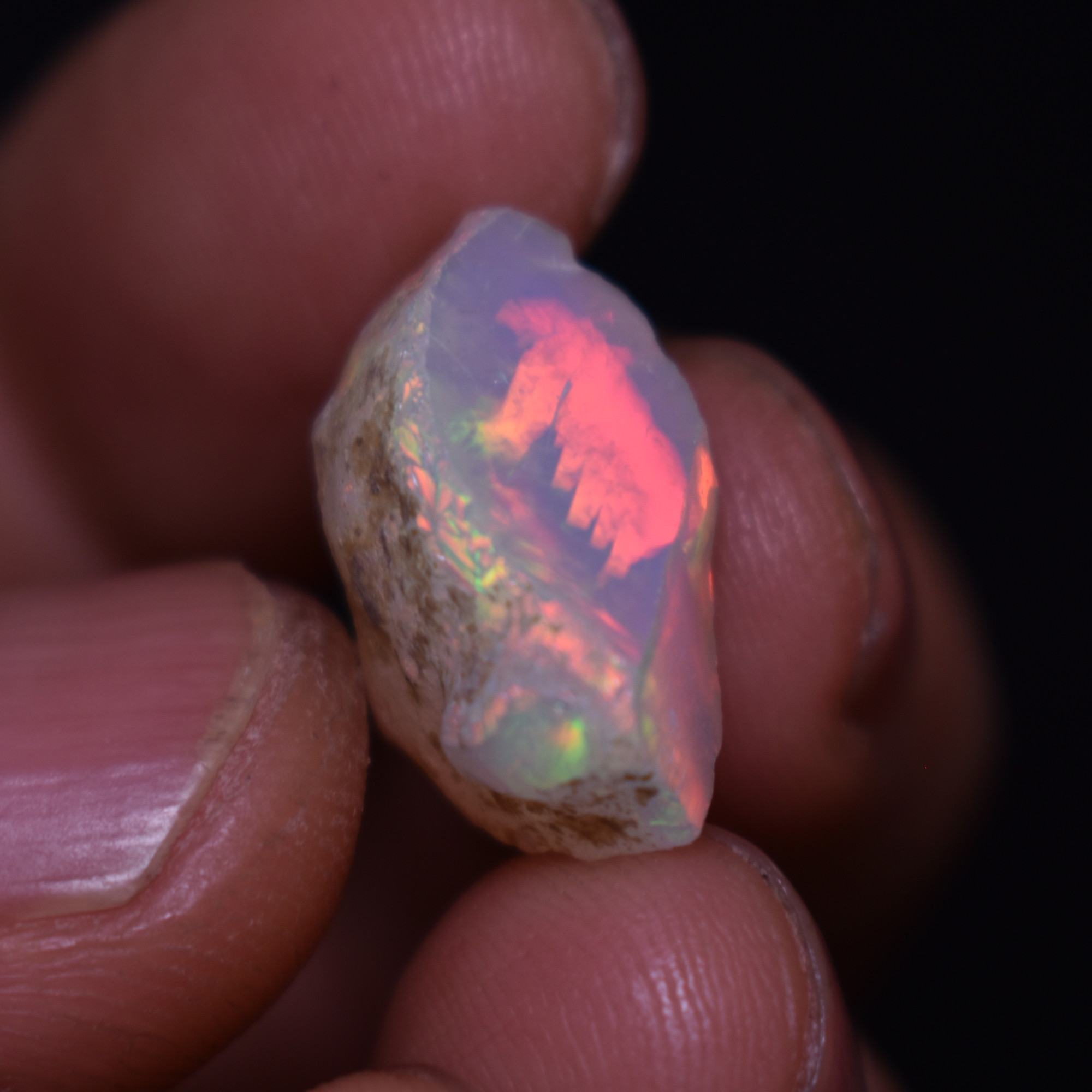 Ethiopian Welo Rough Opal Top Grade Specimen - 8.4ct weight #38 - Image 4