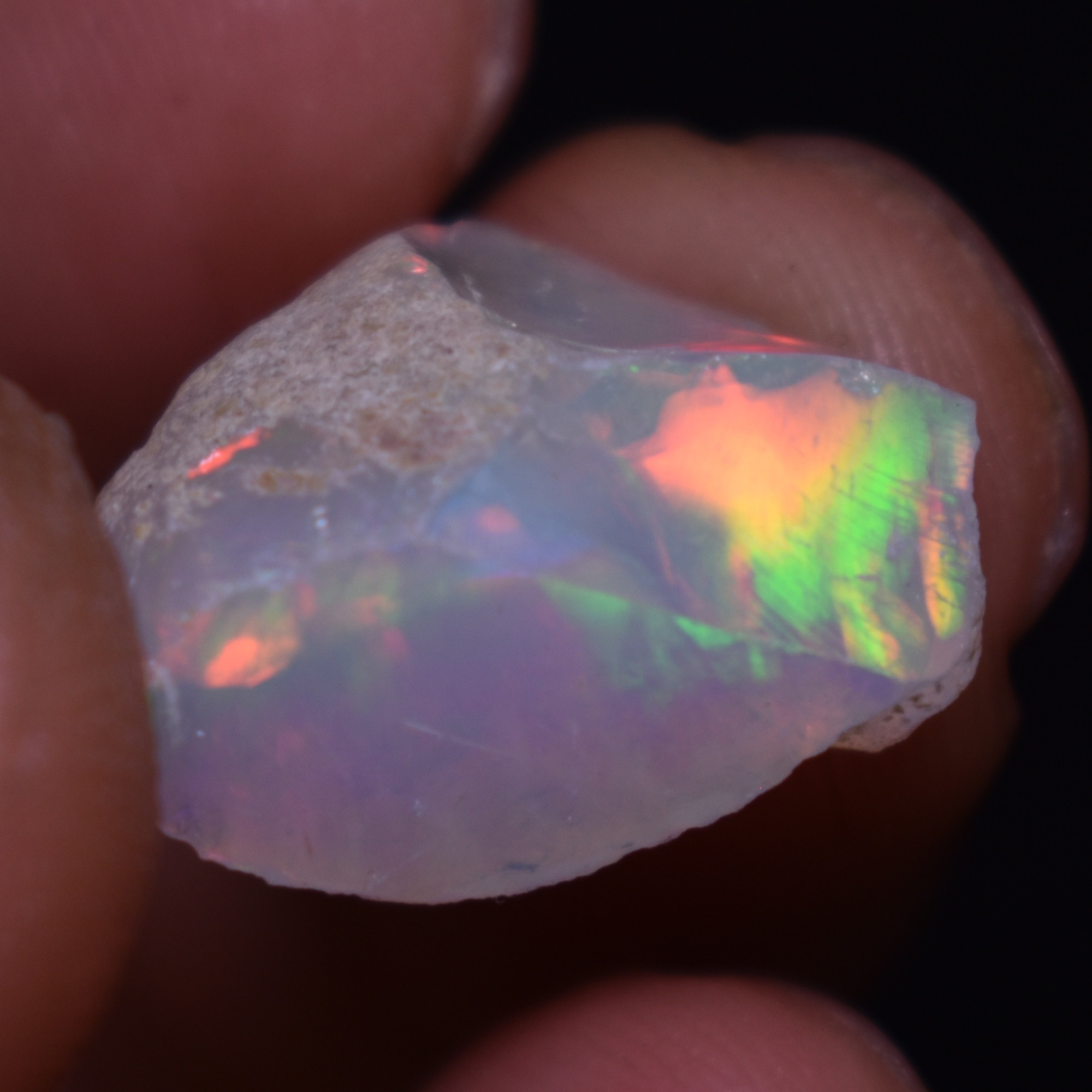 Ethiopian Welo Rough Opal Top Grade Specimen - 8.4ct weight #38 - Image 5