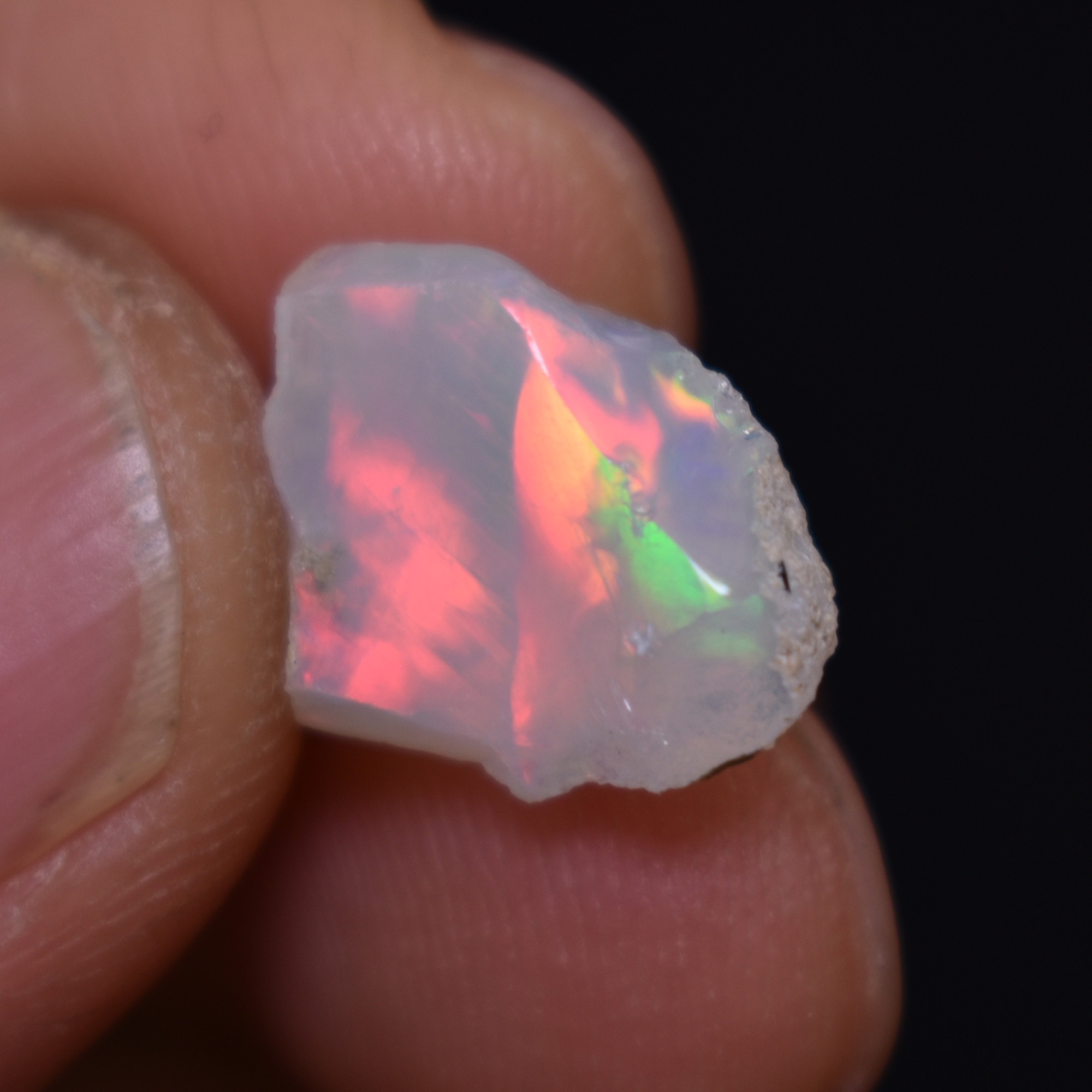 Ethiopian Welo Rough Opal Top Grade Specimen - 4.1ct weight #68 - Image 3