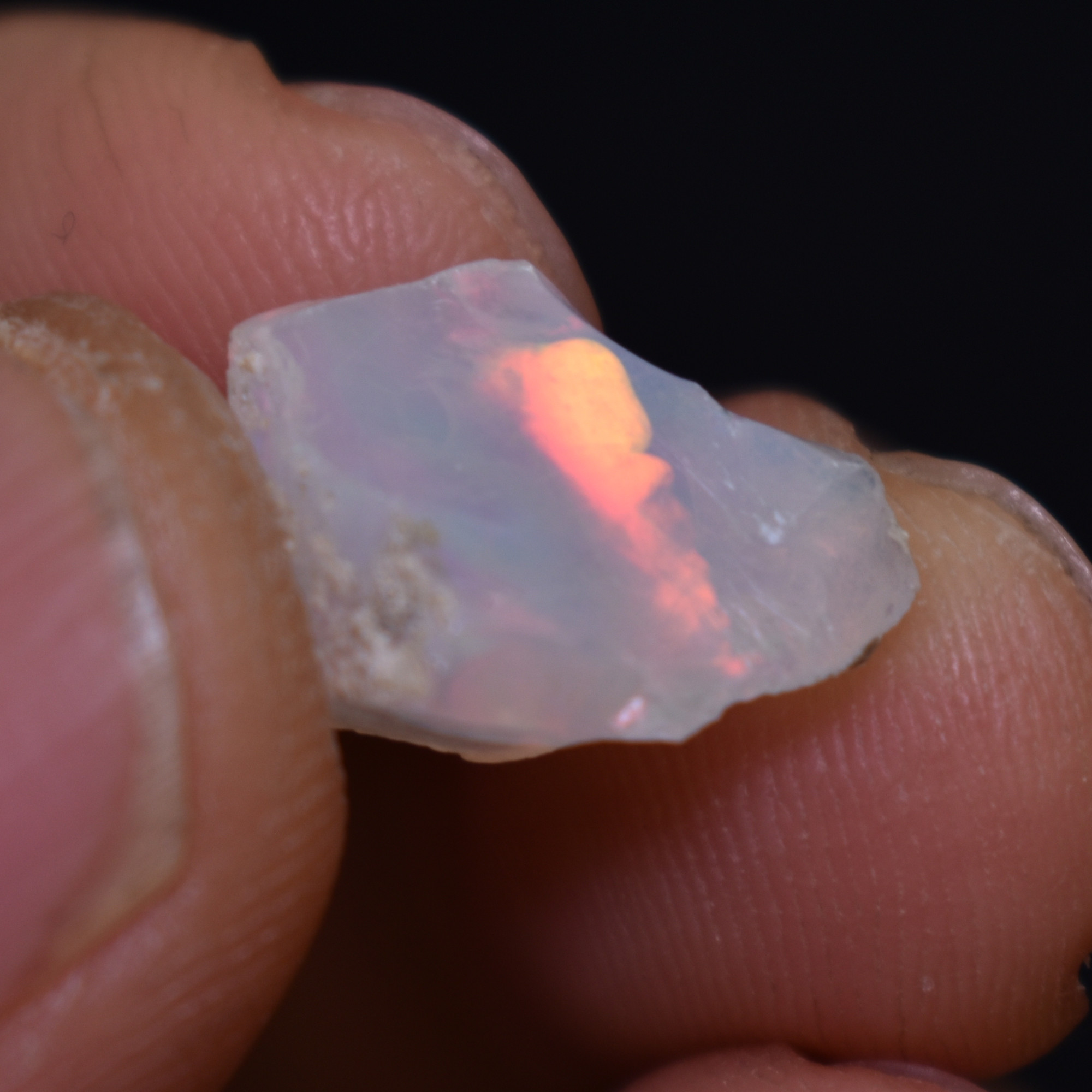 Ethiopian Welo Rough Opal Top Grade Specimen - 4.1ct weight #68 - Image 4