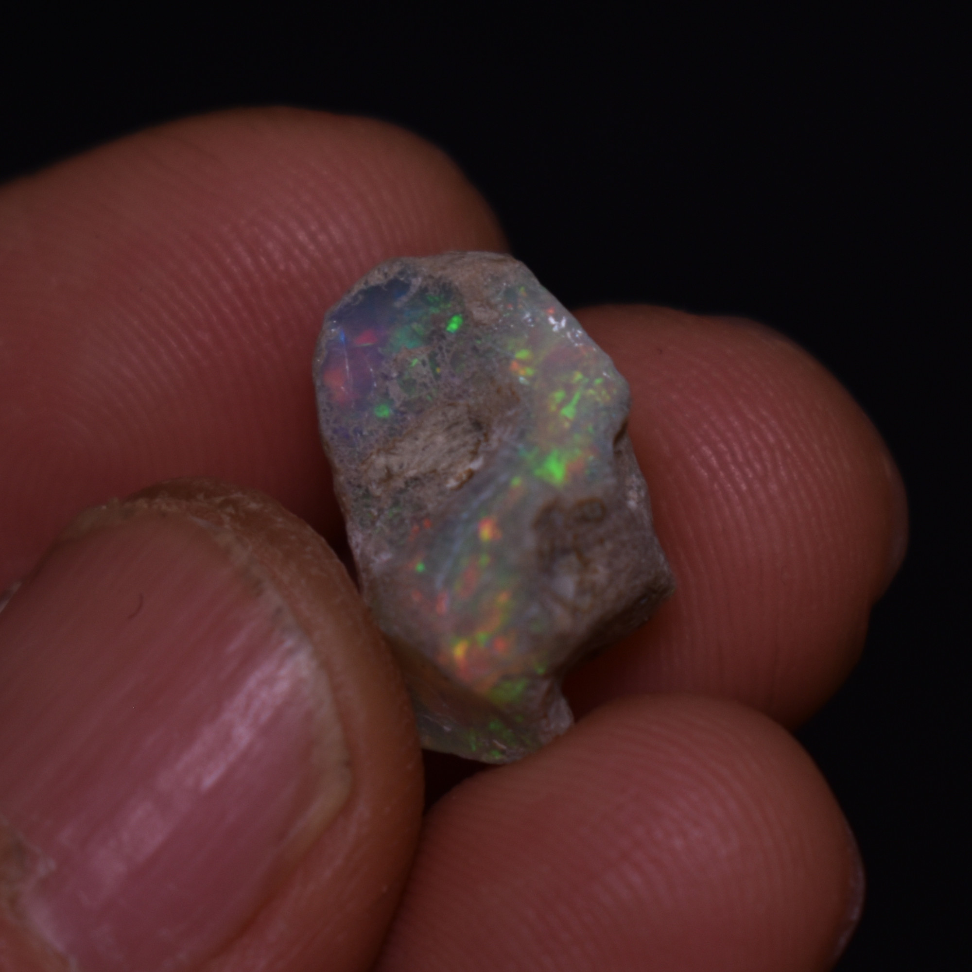 Ethiopian Welo Rough Opal Top Grade Specimen - 4.4ct weight #82 - Image 2