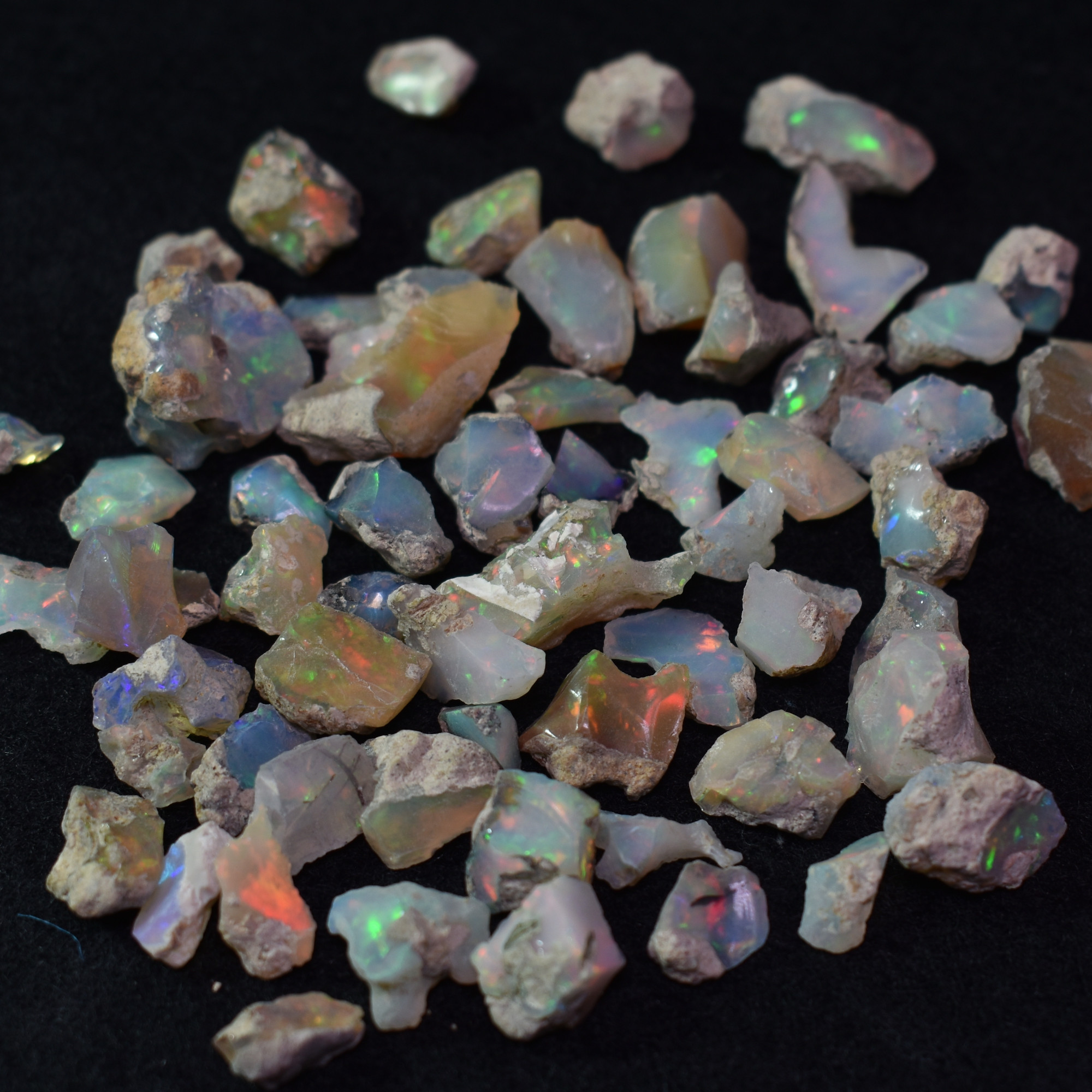 Ethiopian Welo Rough Opal Chips, Nuggets - 4 Options - Image 3