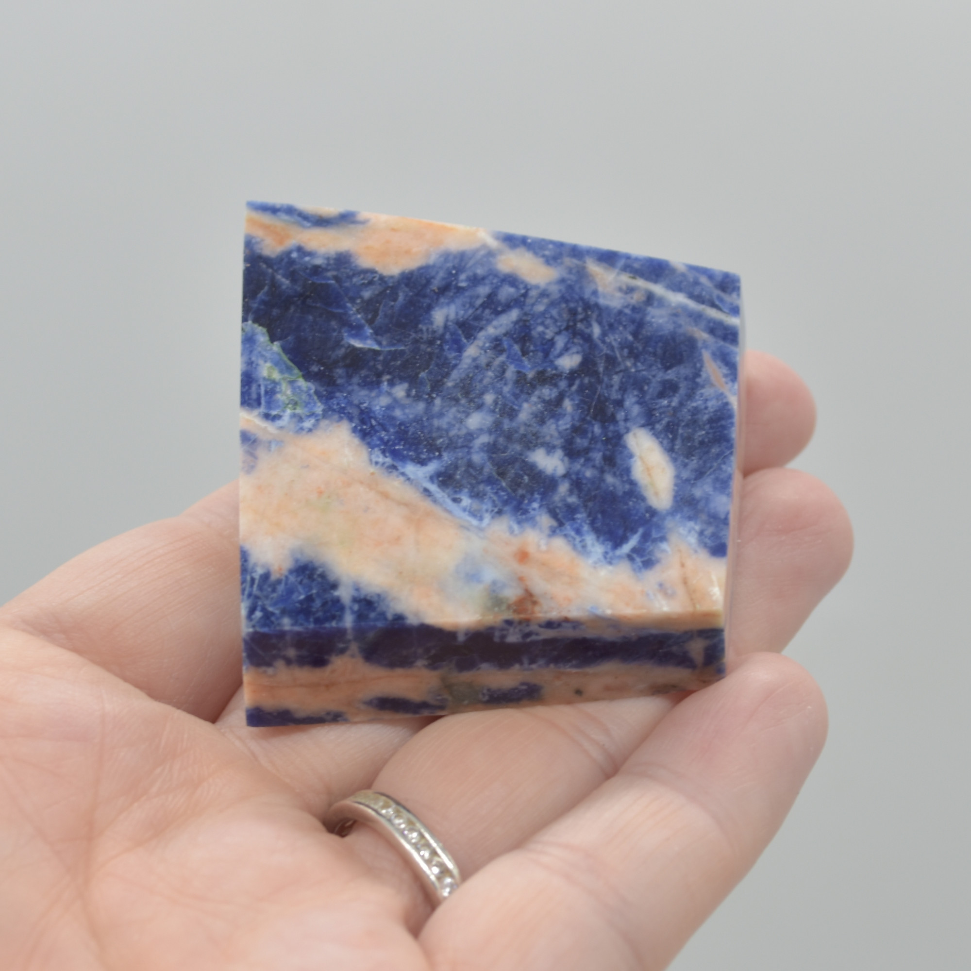 Sodalite Polished Freeform Gemstone - 63 grams #07 - Image 5