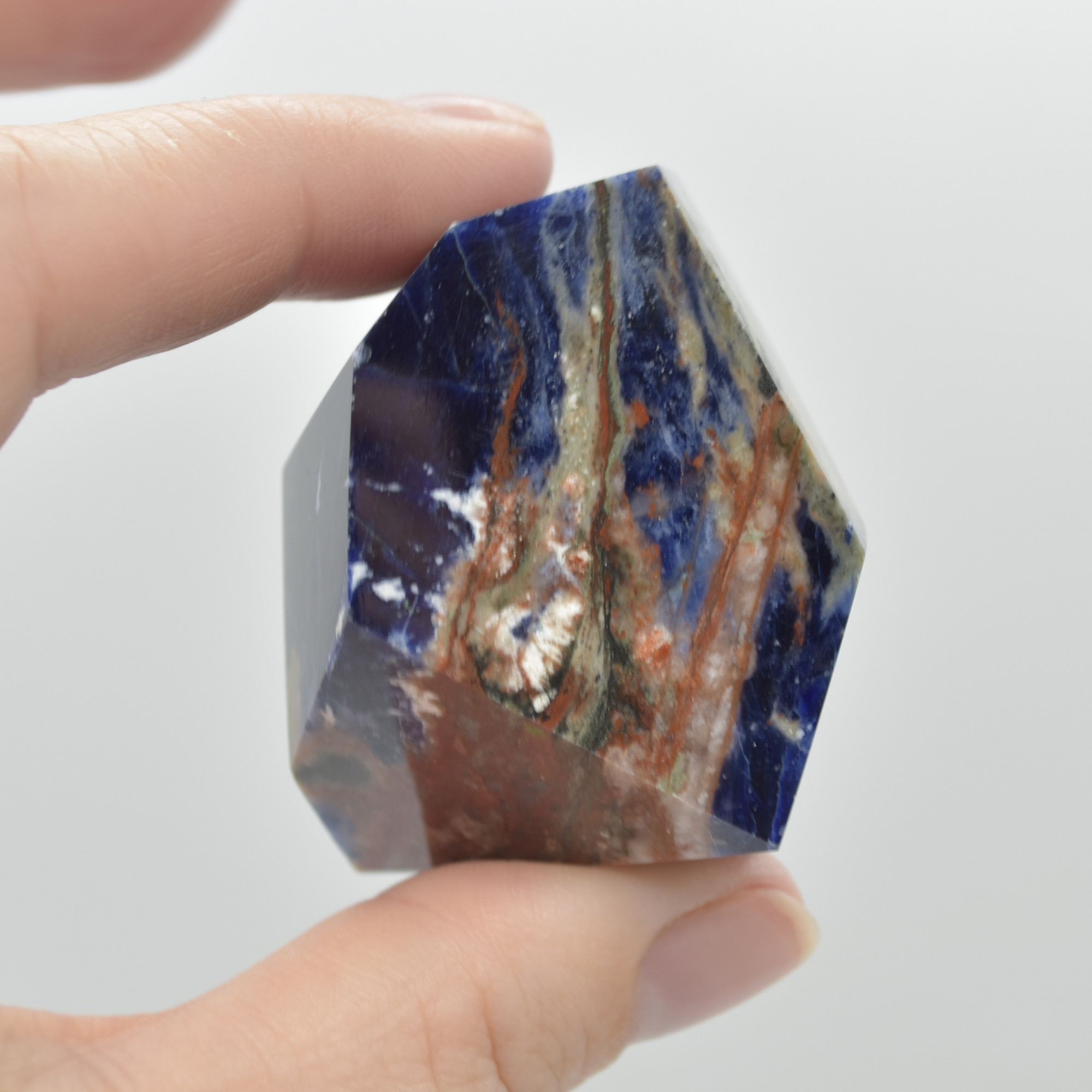 Sodalite Polished Freeform Gemstone - 89 grams #17 - Image 3