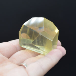 Yellow Quartz Polished Freeform Gemstone - 62 grams #02