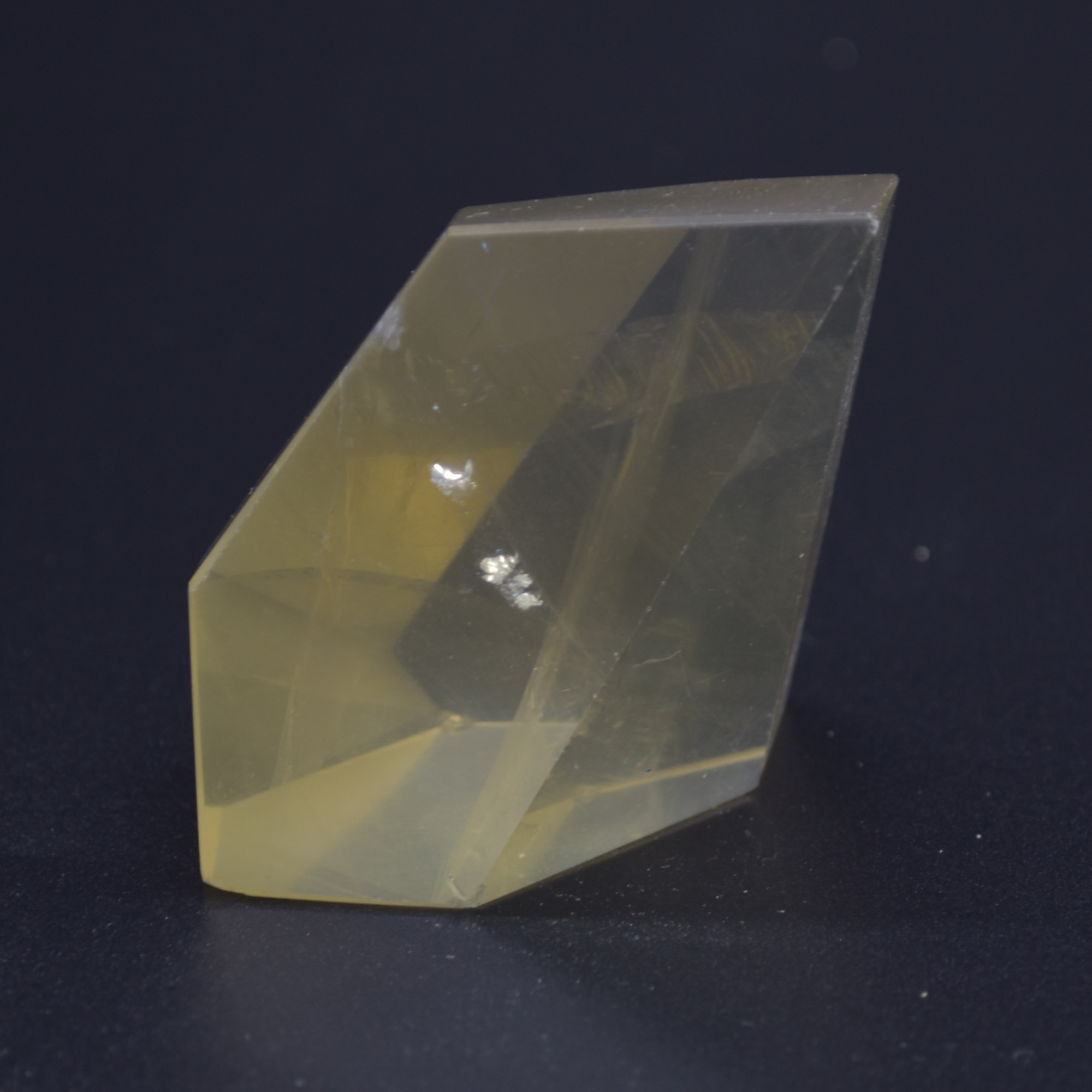 Yellow Quartz Polished Freeform Gemstone - 70 grams #05 - Image 2