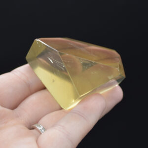 Yellow Quartz Polished Freeform Gemstone - 76 grams #06
