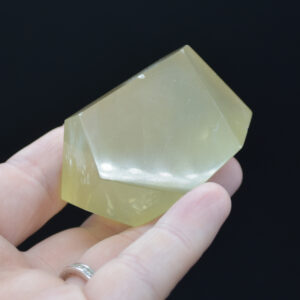 Yellow Quartz Polished Freeform Gemstone - 85 grams #08