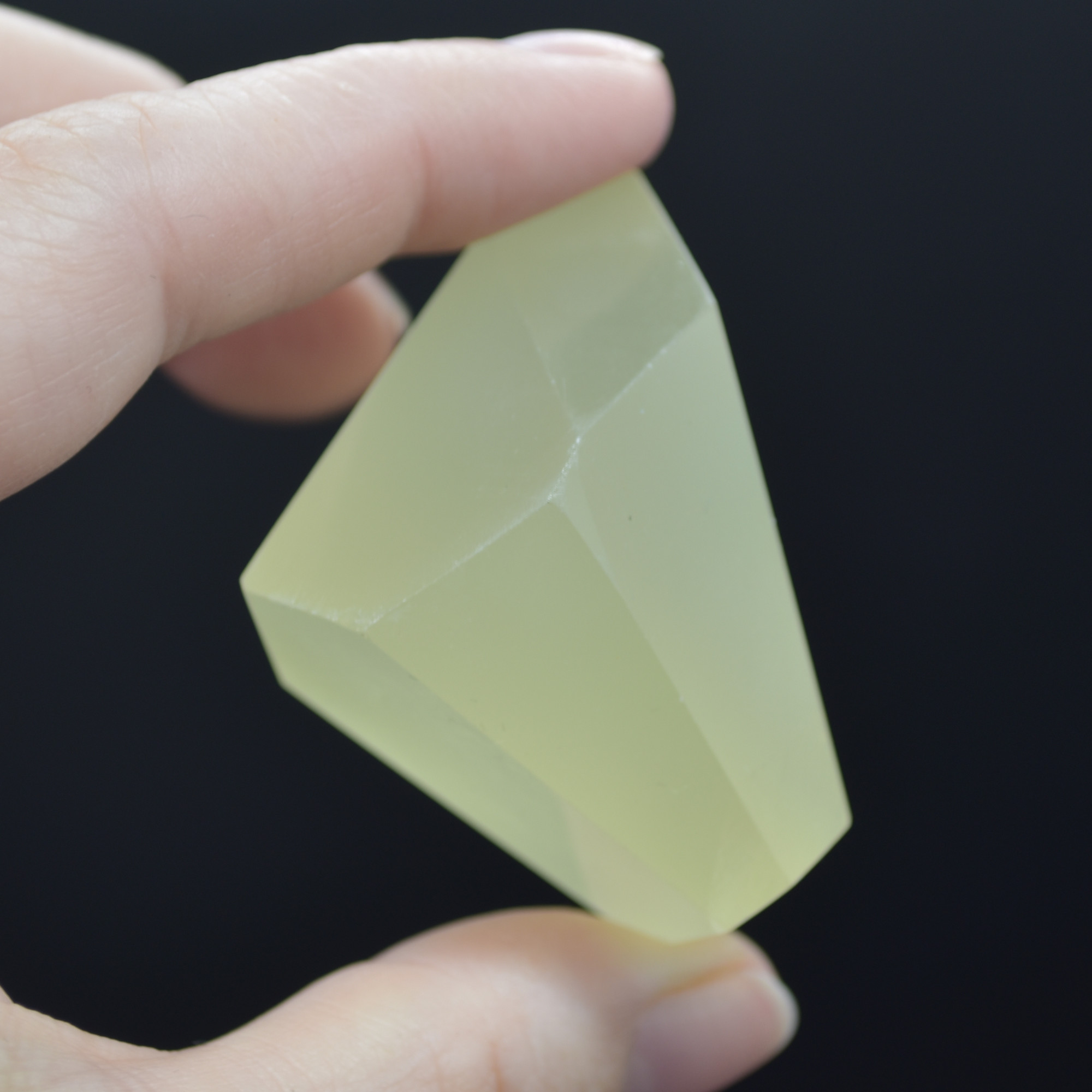 Yellow Quartz Polished Freeform Gemstone - 78 grams #09 - Image 4