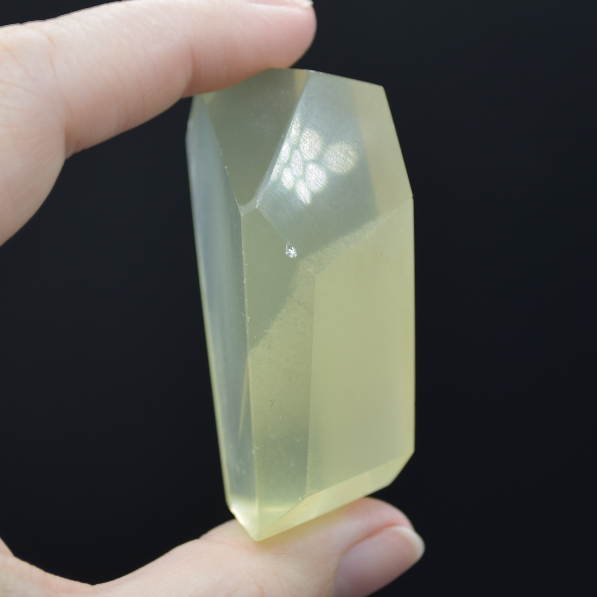 Yellow Quartz Polished Freeform Gemstone - 66 grams #10 - Image 4