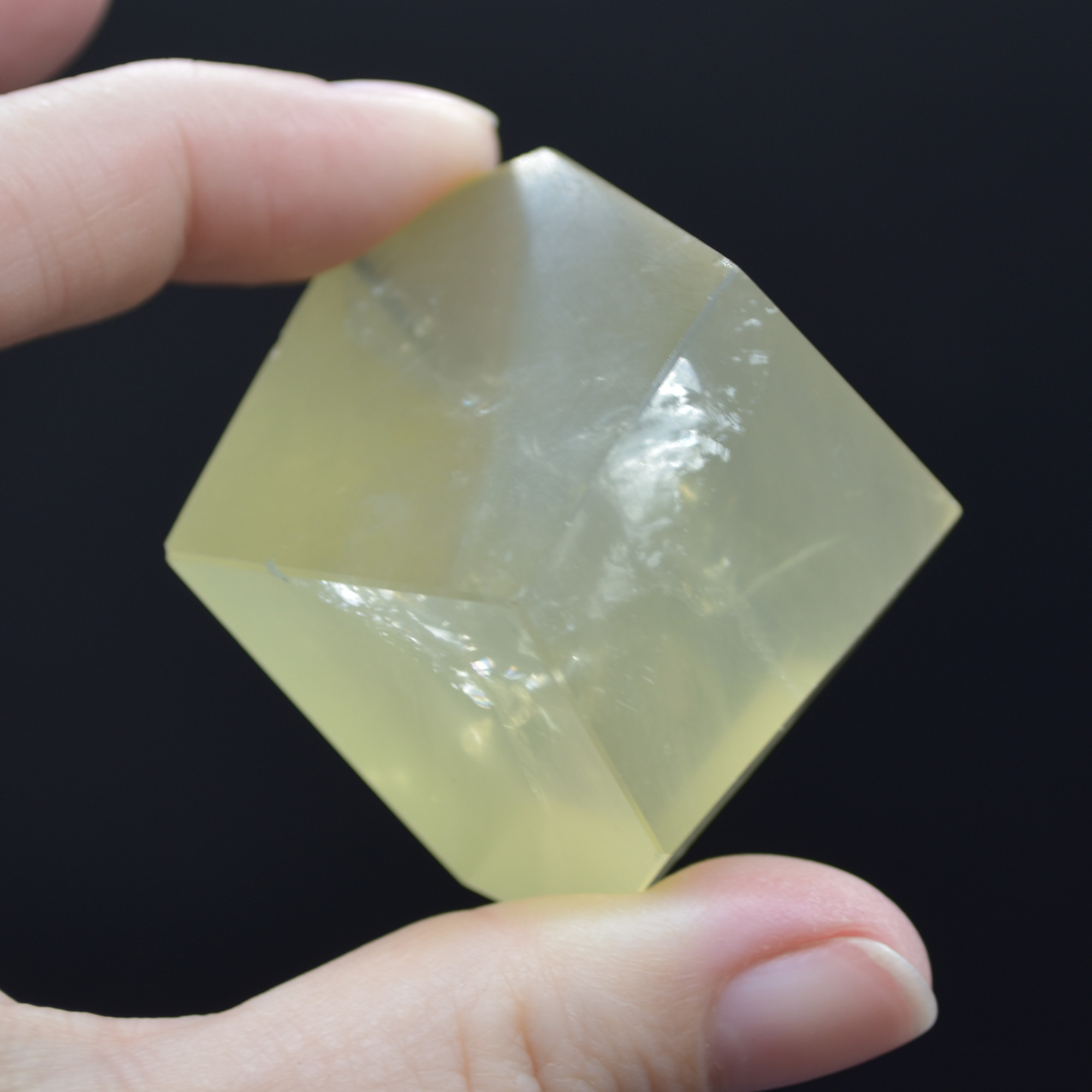 Yellow Quartz Polished Freeform Gemstone - 70 grams #11 - Image 2