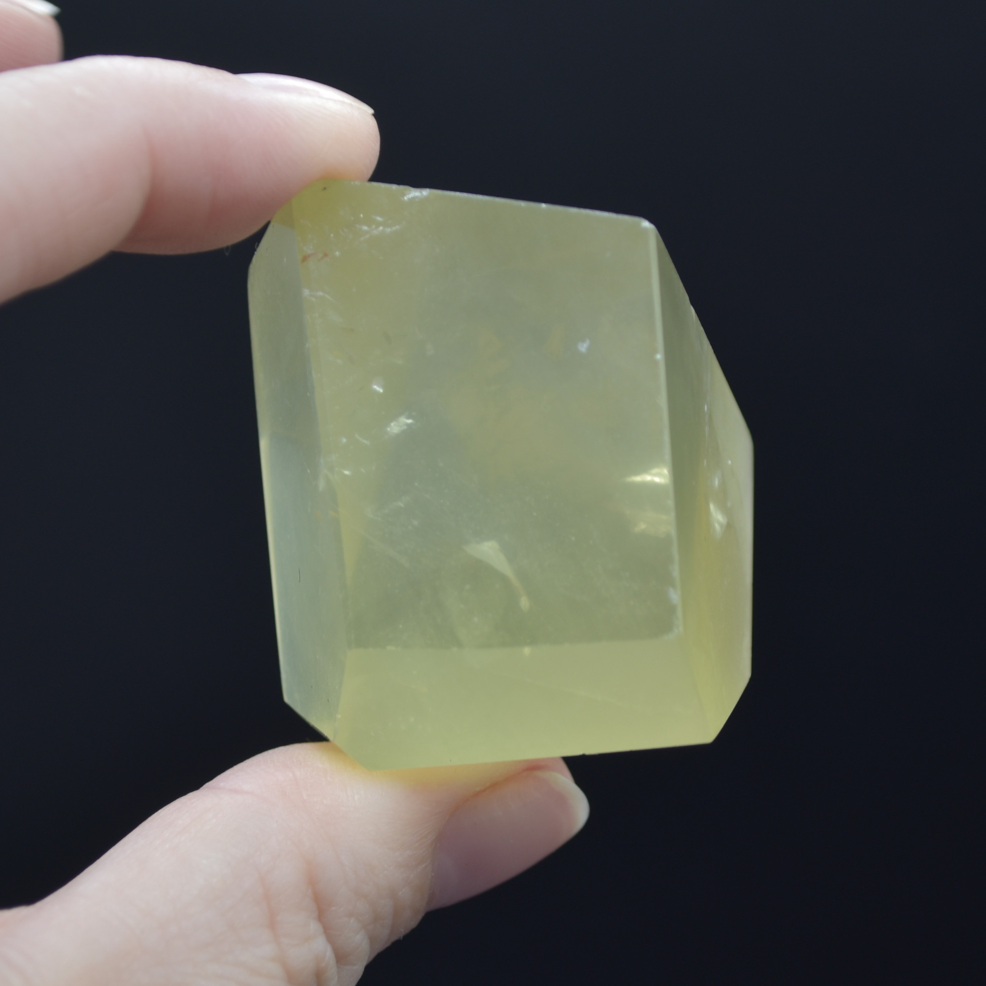Yellow Quartz Polished Freeform Gemstone - 70 grams #11 - Image 3