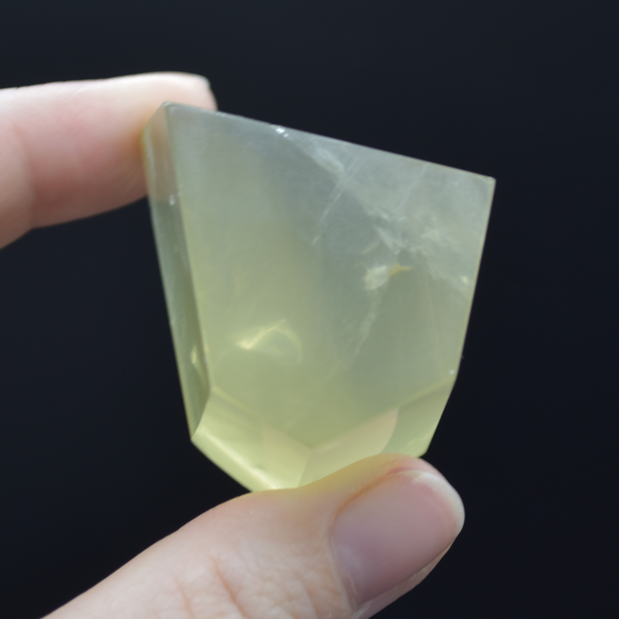 Yellow Quartz Polished Freeform Gemstone - 70 grams #11 - Image 4