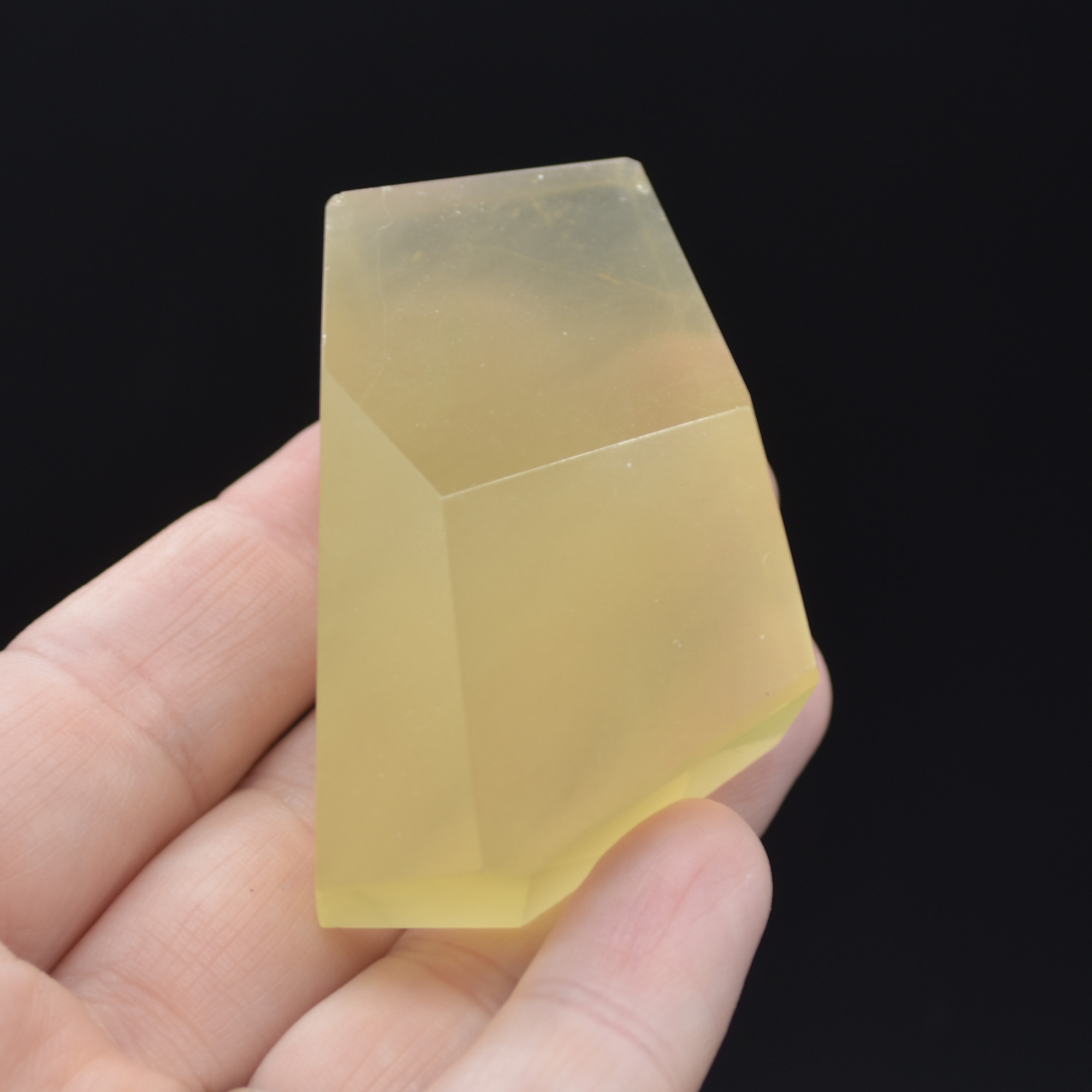 Yellow Quartz Polished Freeform Gemstone - 66 grams #15 - Image 2