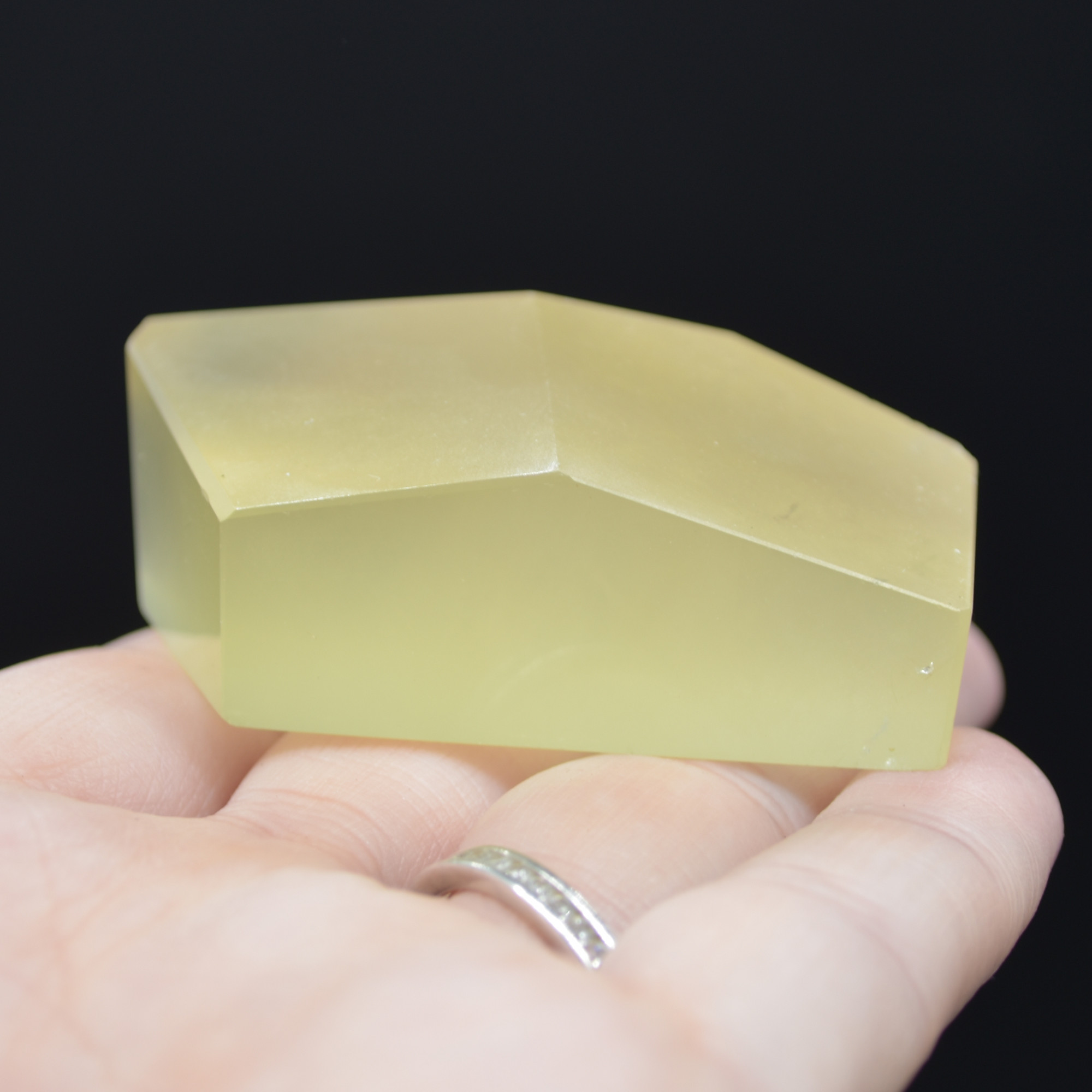 Yellow Quartz Polished Freeform Gemstone - 66 grams #15 - Image 3