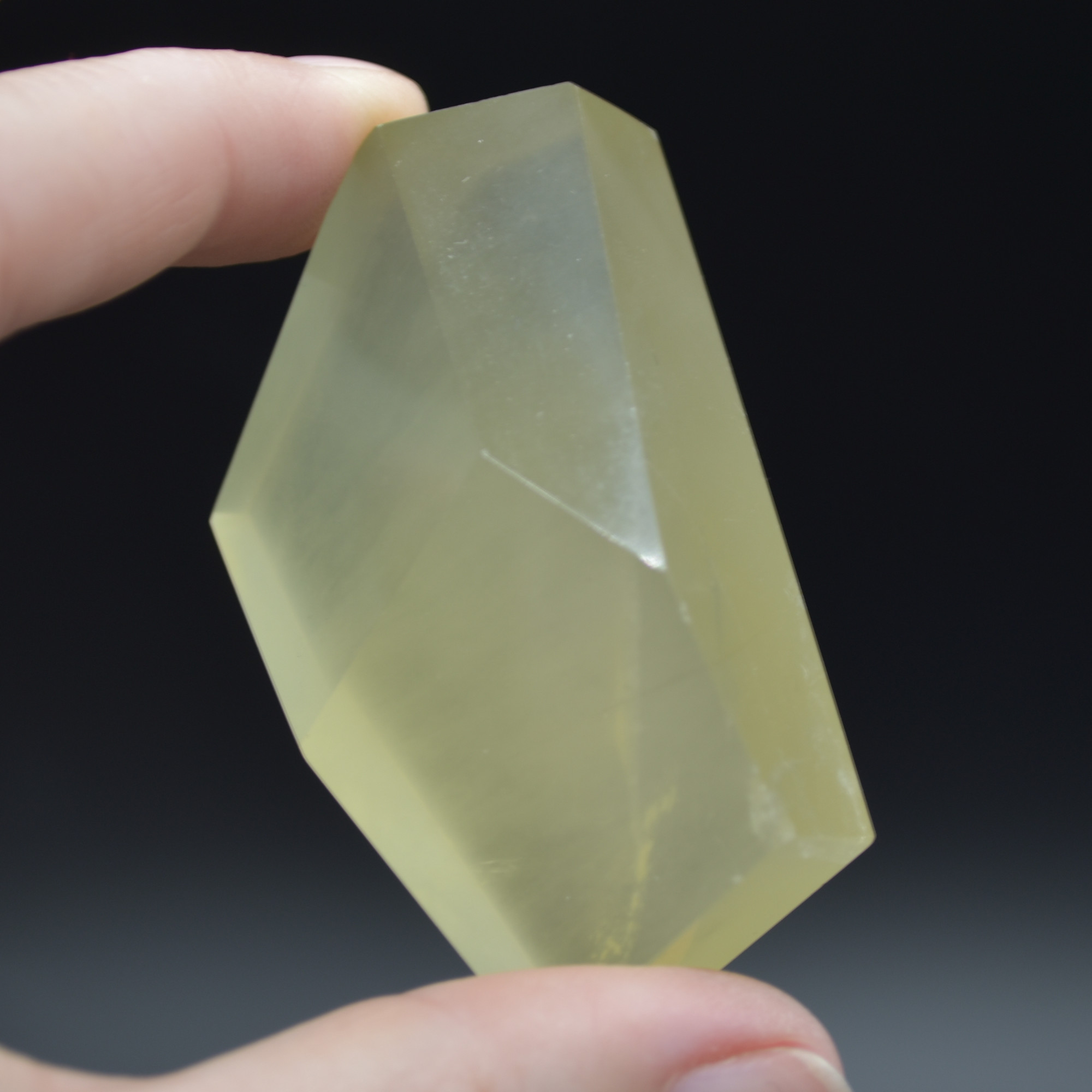 Yellow Quartz Polished Freeform Gemstone - 66 grams #15 - Image 4