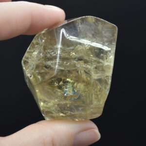 Yellow Quartz Polished Freeform Gemstone - 89 grams #16