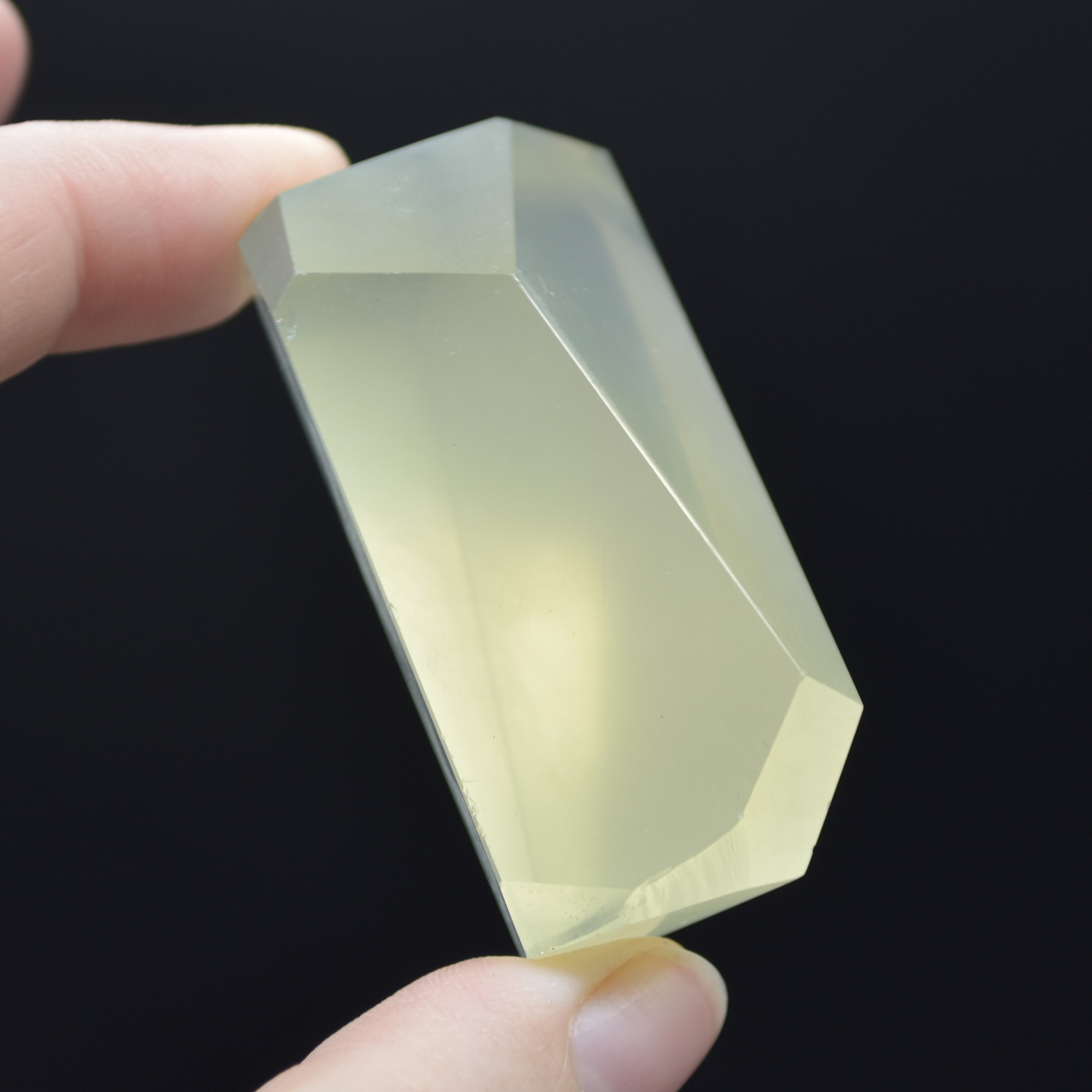 Yellow Quartz Polished Freeform Gemstone - 70 grams #17 - Image 4