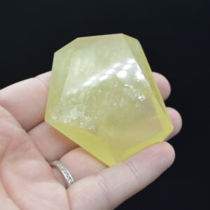 Yellow Quartz Polished Freeform Gemstone - 69 grams #18