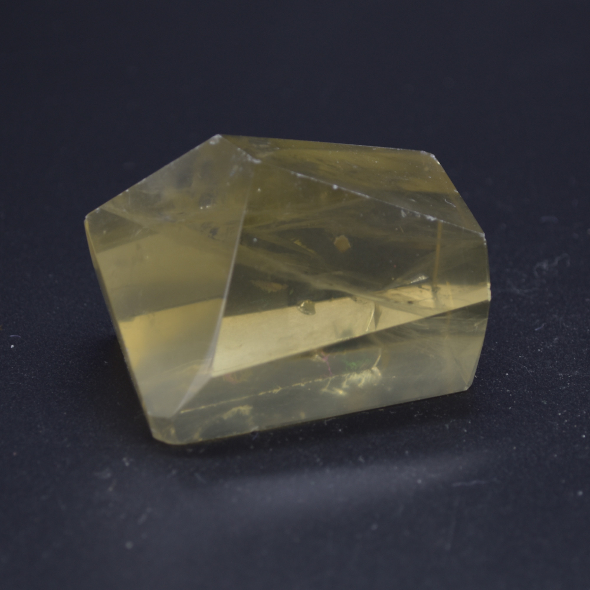 Yellow Quartz Polished Freeform Gemstone - 78 grams #19 - Image 2