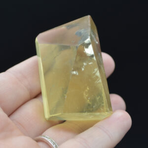 Yellow Quartz Polished Freeform Gemstone - 78 grams #19