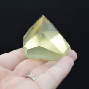 Yellow Quartz Polished Freeform Gemstone - 66 grams #20