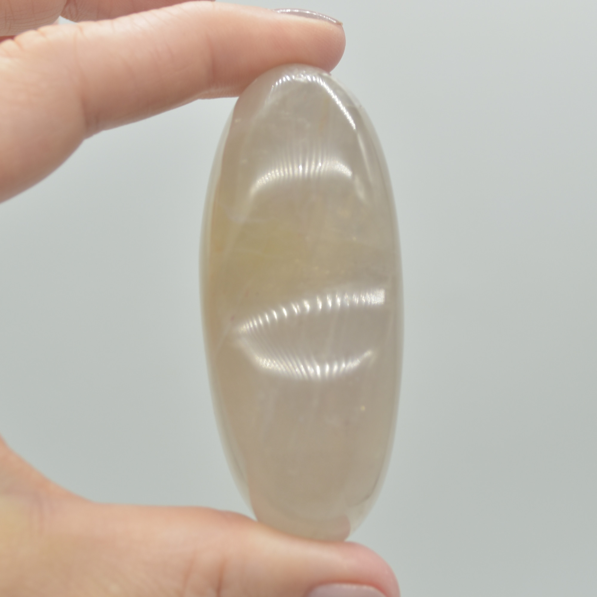 Blue Rose Quartz Crystal Puffy Heart - 5.5cm - 140 grams - #07 - Image 4